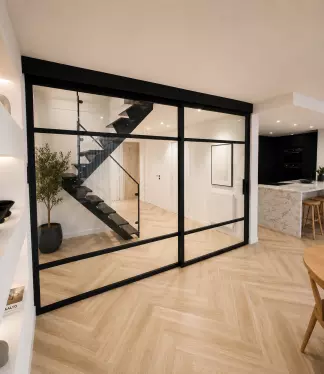 Verrière et porte vitrée acier à Béthune – Atelier Métal Design